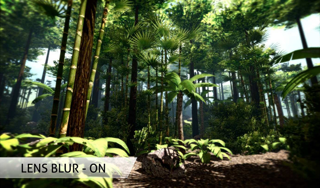 Jungle rendering demo screenshot