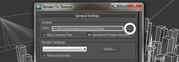 Lightbaking, textures output directory