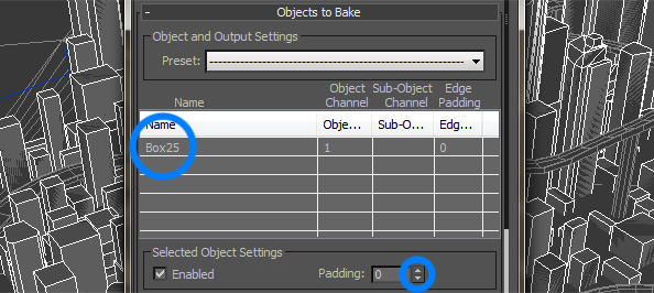 Lightbaking, objects setup